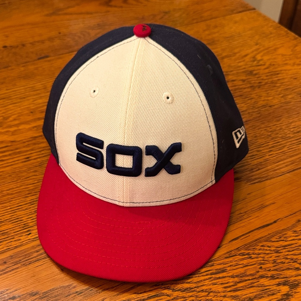 New Era 59FIFTY White Sox Fitted Baseball Cap